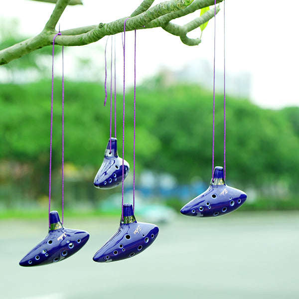12 Hole Ceramic Handcrafted Zelda Ocarina