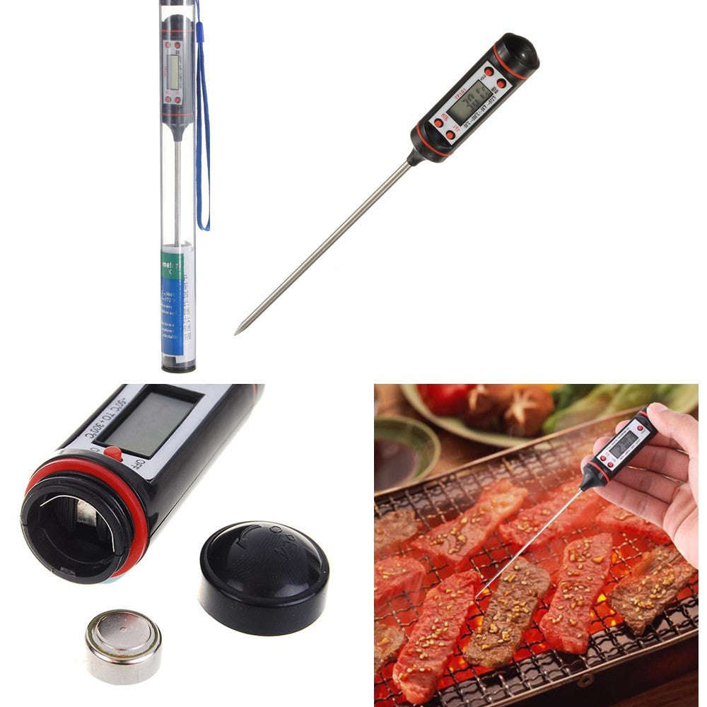 *LOCAL STOCK* Food Probe Digital Kitchen Cooking Thermometer