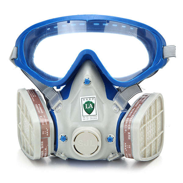*LOCAL STOCK* Respirator Gas Paint Chemical Face Mask Goggles