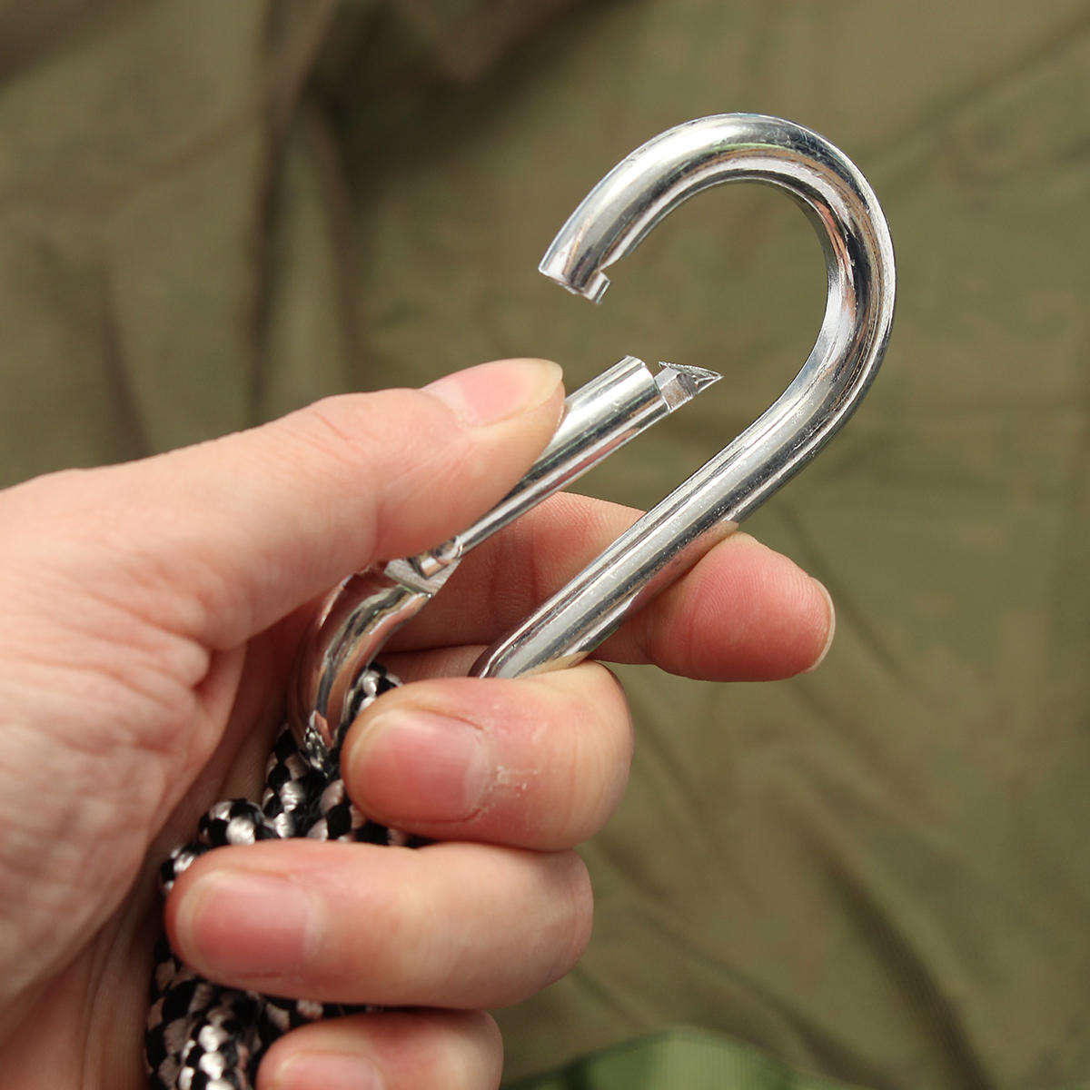 Portable Double Person Hammock Bed With Mosquito Net