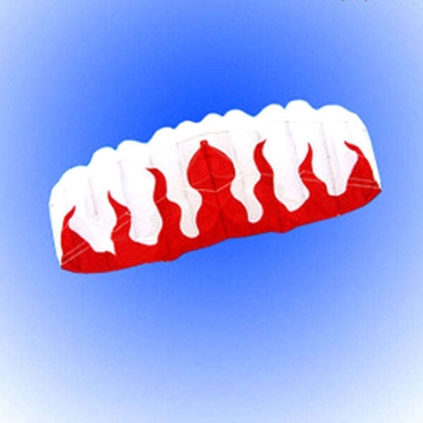 Braided Line Flame Parachute Sports Beach Kite