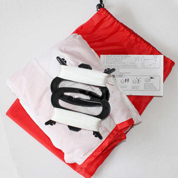 Braided Line Flame Parachute Sports Beach Kite