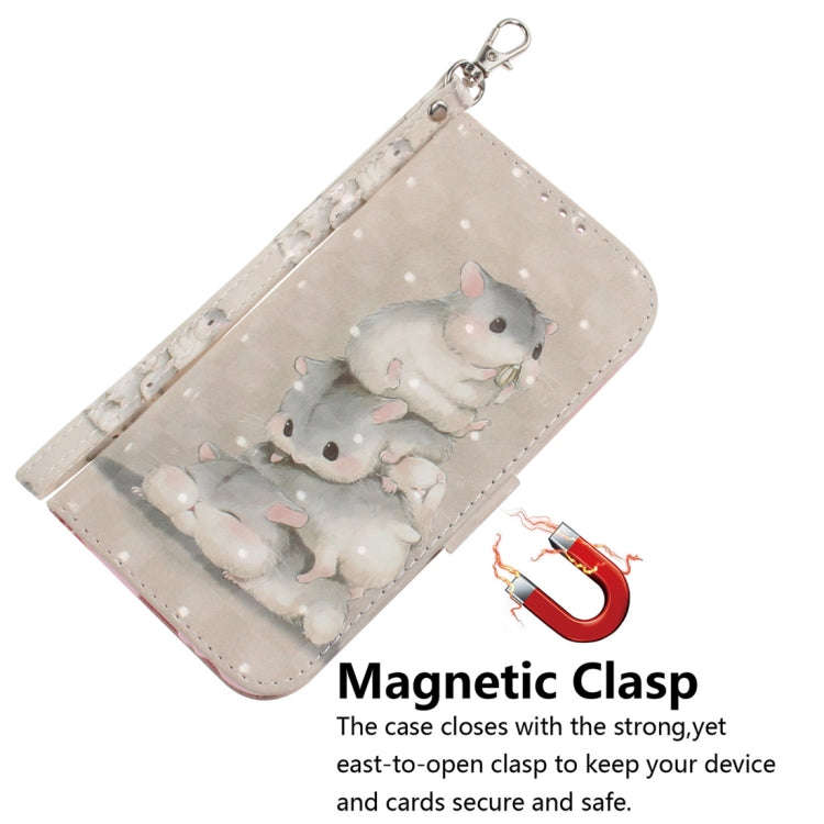 3D Colored Drawing Squirrels Pattern Horizontal Flip Leather Case for Asus Zenfone Max Pro (M2) Z...