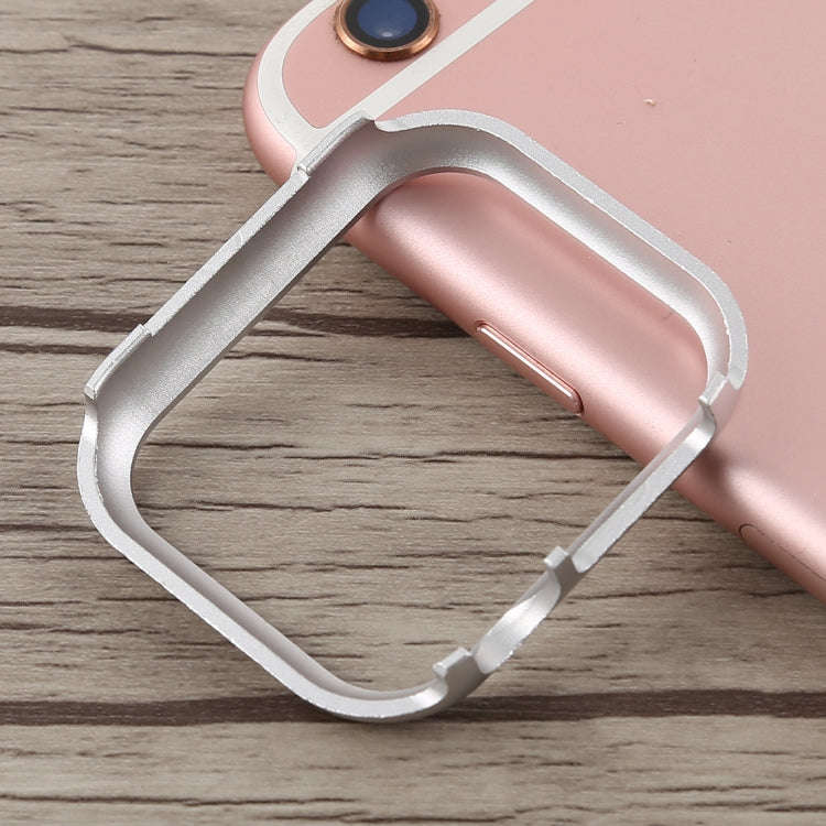 Metal Front Frame Protective Case For Apple Watch Series 6 / 5 / 4 / Watch SE 44mm(Silver)