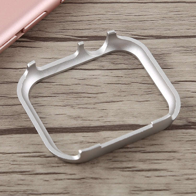 Metal Front Frame Protective Case For Apple Watch Series 6 / 5 / 4 / Watch SE 44mm(Silver)