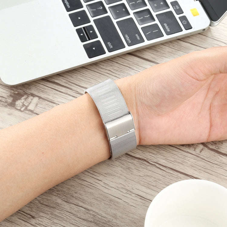 Stainless Steel Watch Band for Apple Watch Series 3 & 2 & 1 38mm(Silver)