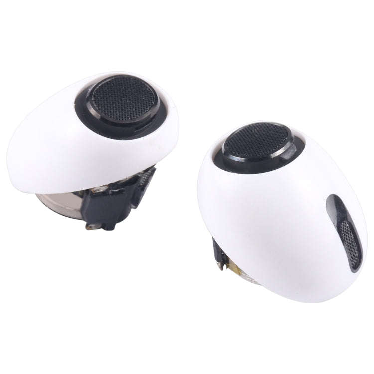 For Apple AirPods Pro Left + Right Front Section Earphone Heads with 0.16Wh Battery