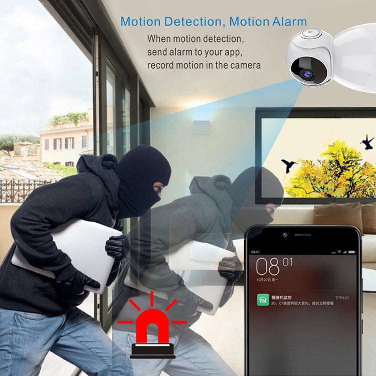 720P HD 1.0 MP Wireless IP Camera, Support Infrared Night Vision / Motion Detection / APP Control...