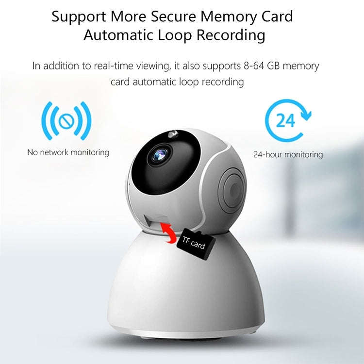 720P HD 1.0 MP Wireless IP Camera, Support Infrared Night Vision / Motion Detection / APP Control...