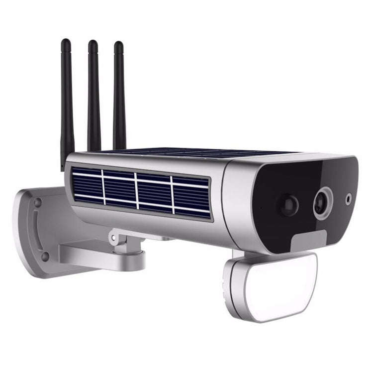 T8 1080P Full HD Solar Battery Ultra Low Power Sound Light Alarm Network Camera, Support Motion D...