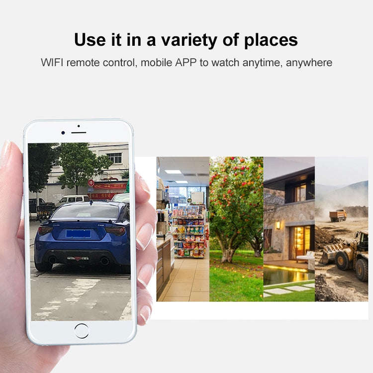 QX38 1080P WiFi High-definition Surveillance Camera Outdoor Dome Camera, Support Night Vision & T...