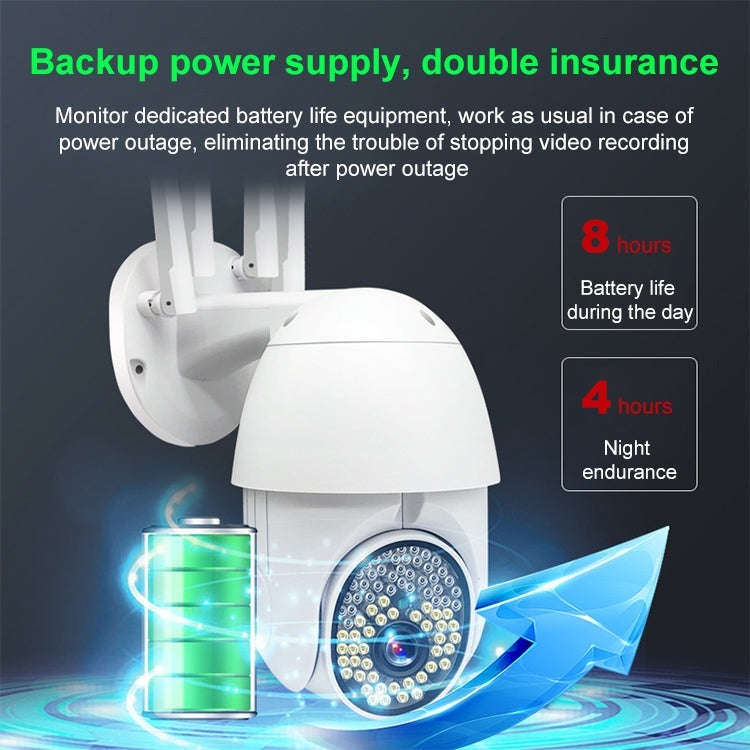 QX38 1080P WiFi High-definition Surveillance Camera Outdoor Dome Camera, Support Night Vision & T...