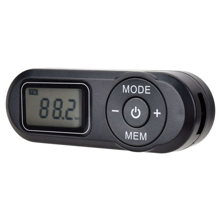 HRD-727 Portable LCD Display DSP FM Radio with Headset (Black)
