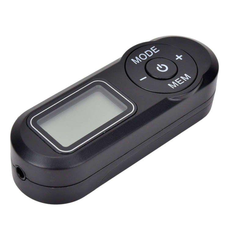HRD-727 Portable LCD Display DSP FM Radio with Headset (Black)