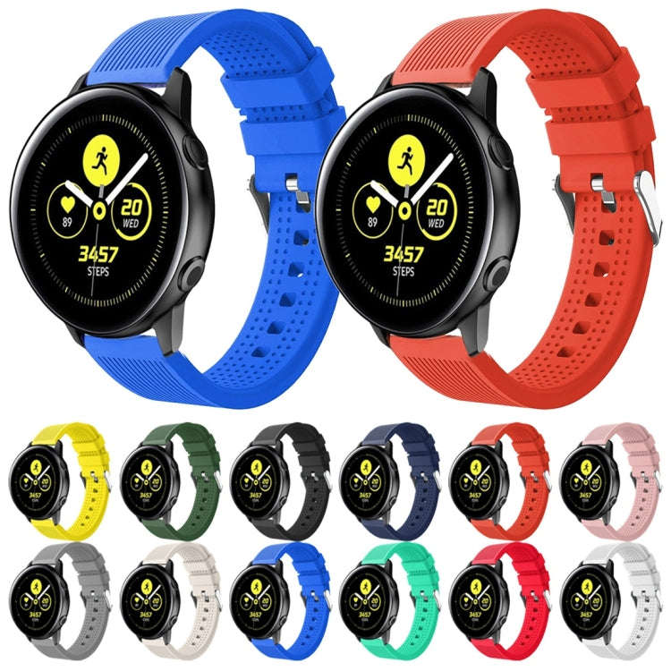 Smart Watch Silicone Watch Band for Garmin Vivoactive 3(Dark Blue)