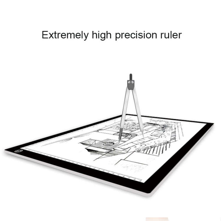 8W 5V LED USB Stepless Dimming A3 Acrylic Scale Copy Boards Anime Sketch Drawing Sketchpad with U...
