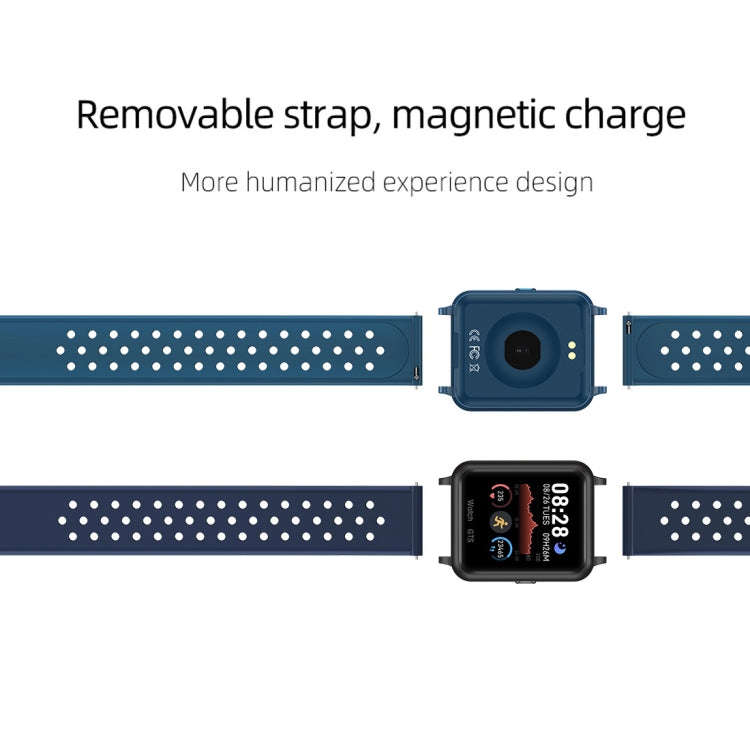 P8 1.3 inch IPS Color Screen Smart Watch, Support Heart Rate Monitoring / Blood Pressure Monitori...