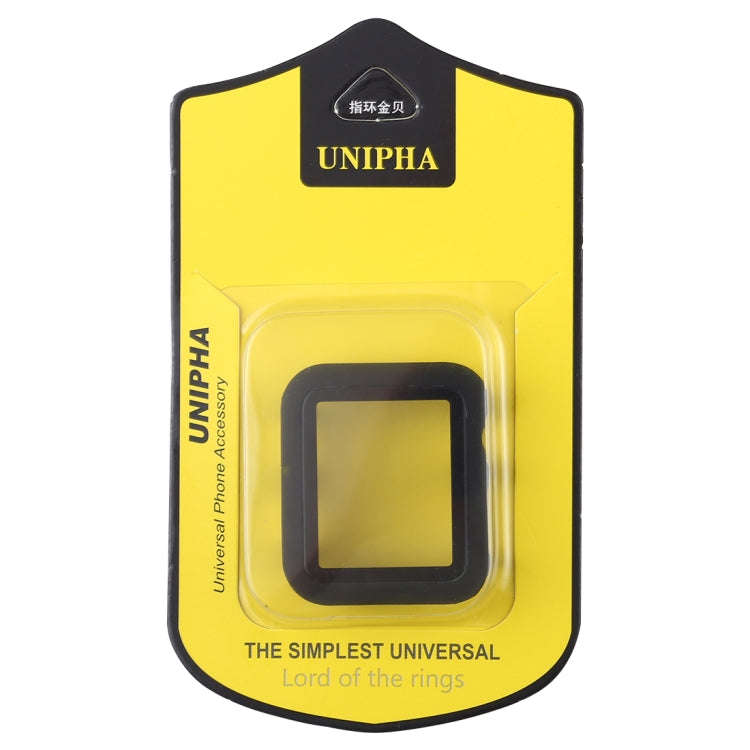 PC + Glass Protective Case for Apple Watch Series 3 & 2 & 1 42mm(Black)