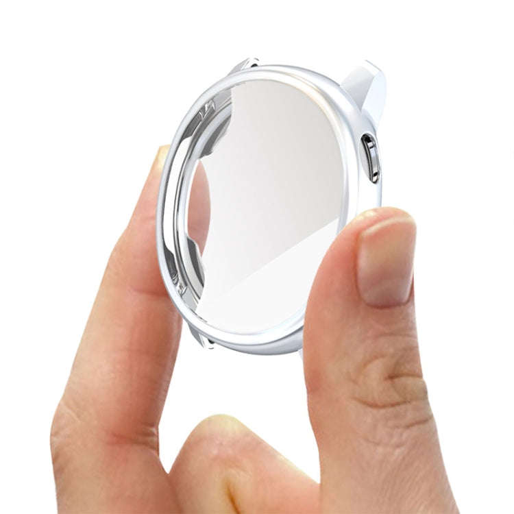 For Samsung Active Watch Full Coverage TPU Protective Case(Silver)