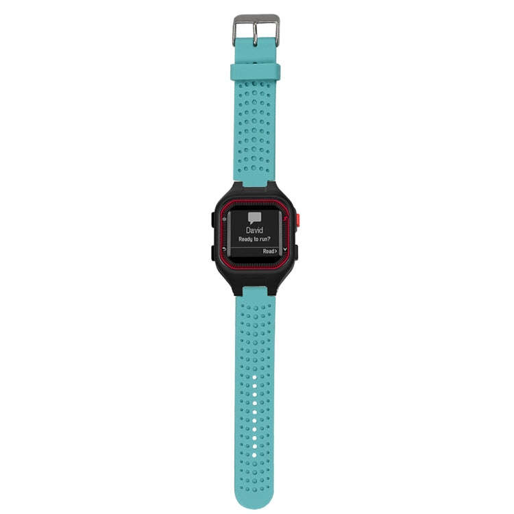 Male Adjustable Watch Band for Garmin Forerunner 25(Mint Green)