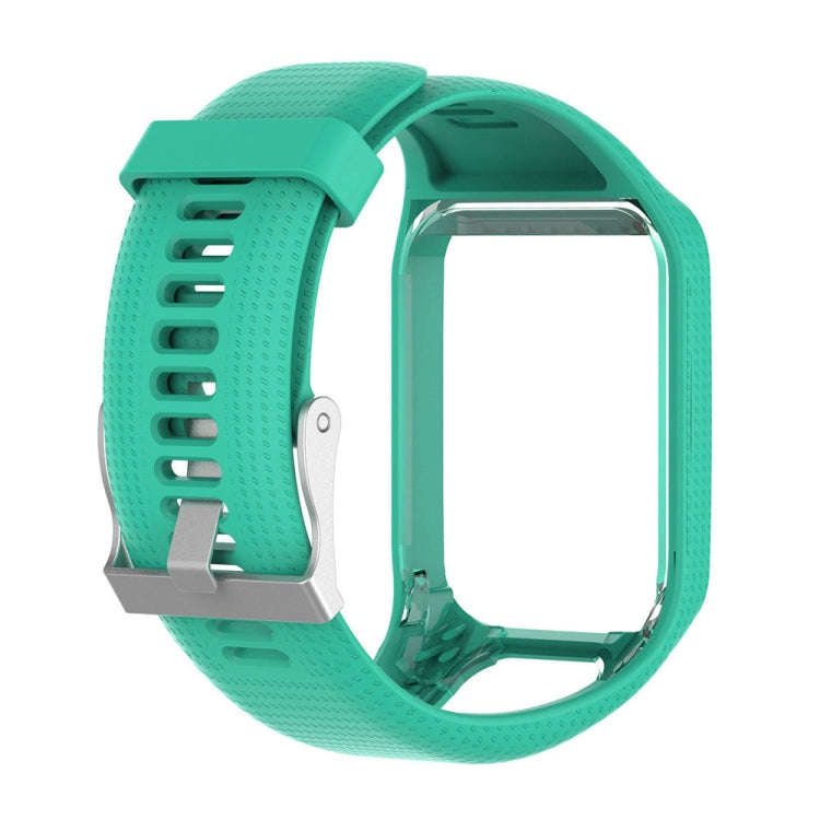 Silicone Sport Watch Band for Tomtom Runner 2/3 Series (Mint Green)