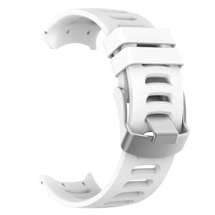 Smart Watch Silicone Watch Band for Garmin Forerunner 610(White)