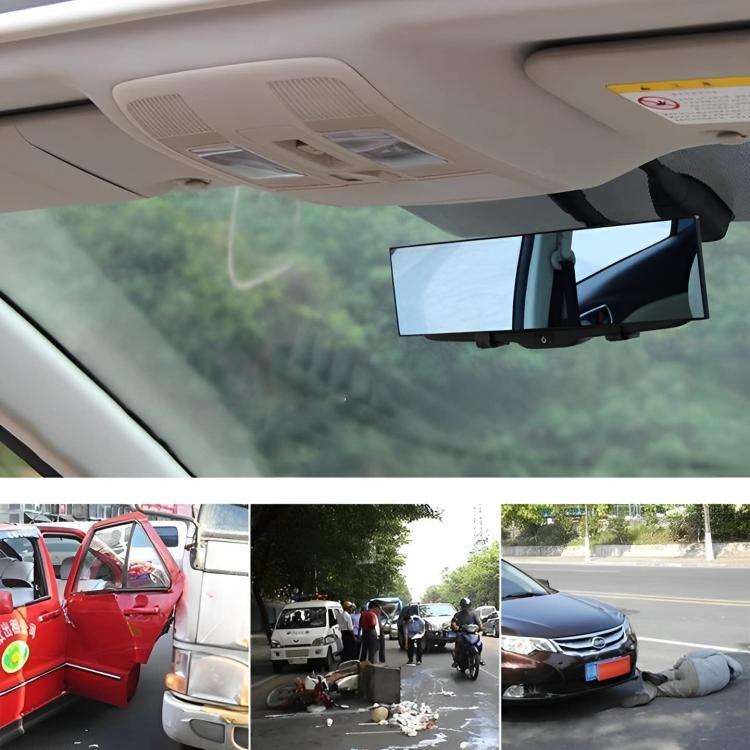 Interior Car Rear View Mirror (White Mirror)
