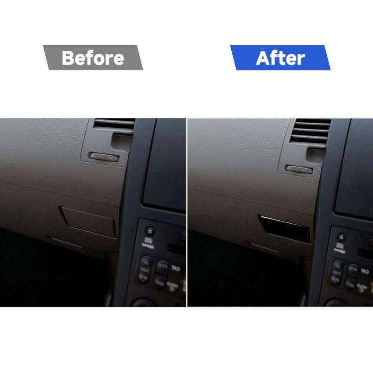 For Nissan 350Z 2003-2009 Car Co-pilot Storage Compartment Lock Decorative Stickers, Right Drive