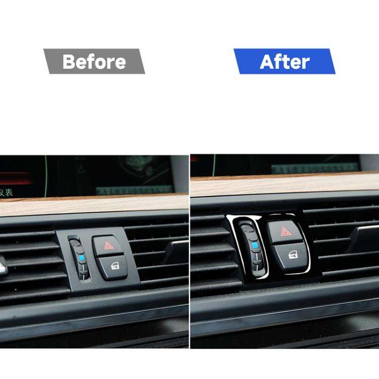 For BMW 5 Series F10 2011-2017 Car Air Outlet Decorative Sticker