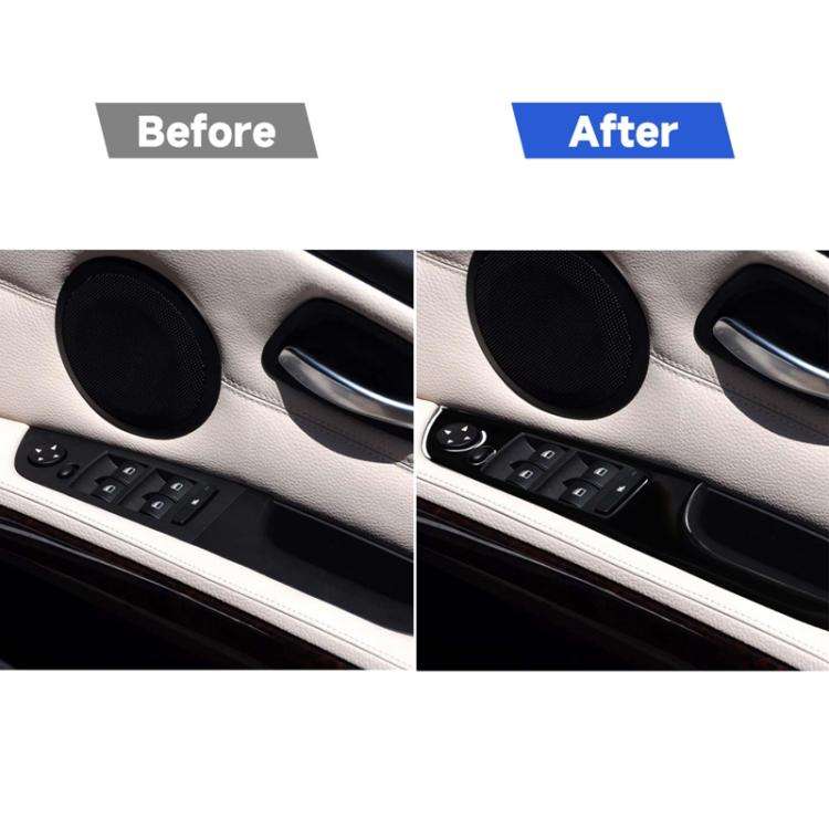 For BMW 3 Series E90/320i/325i 2005-2012 Car Carbon Fiber Right Drive Window Lifting Panel withou...
