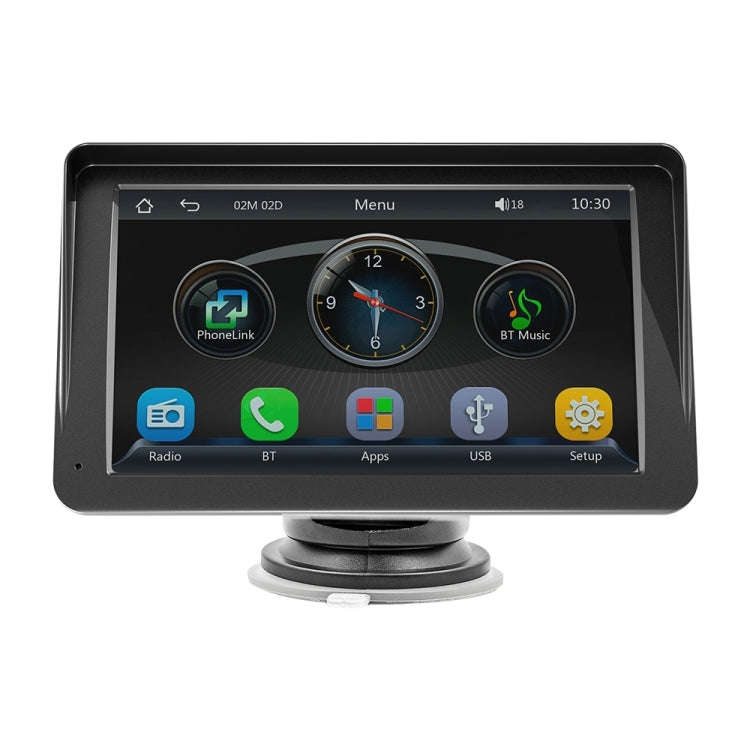 B5300 7 inch Wireless CarPlay Car Bluetooth MP5 Player, Support Mobile Phone Interconnection with...