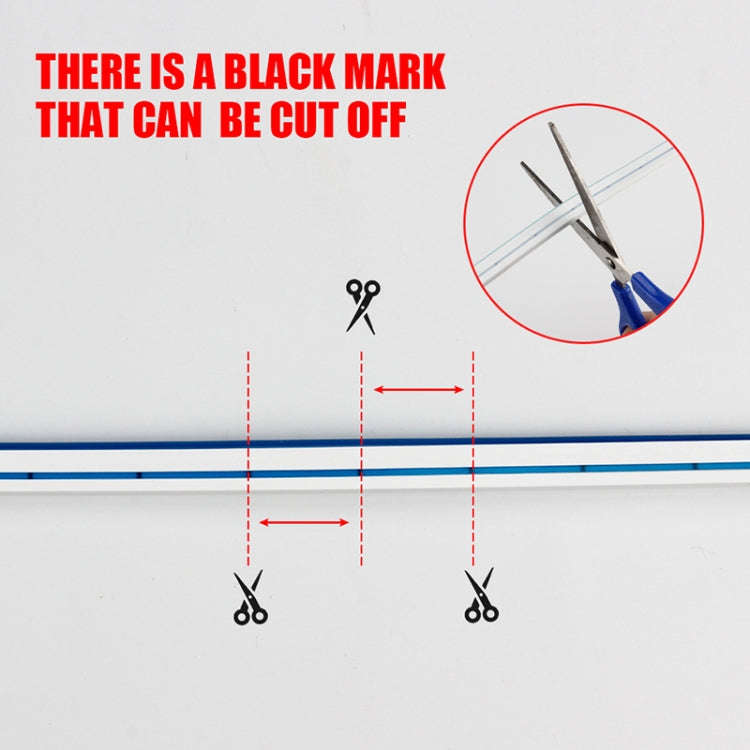 1.8m Car Daytime Running Super Bright Decorative LED Atmosphere Light (Yellow Light)