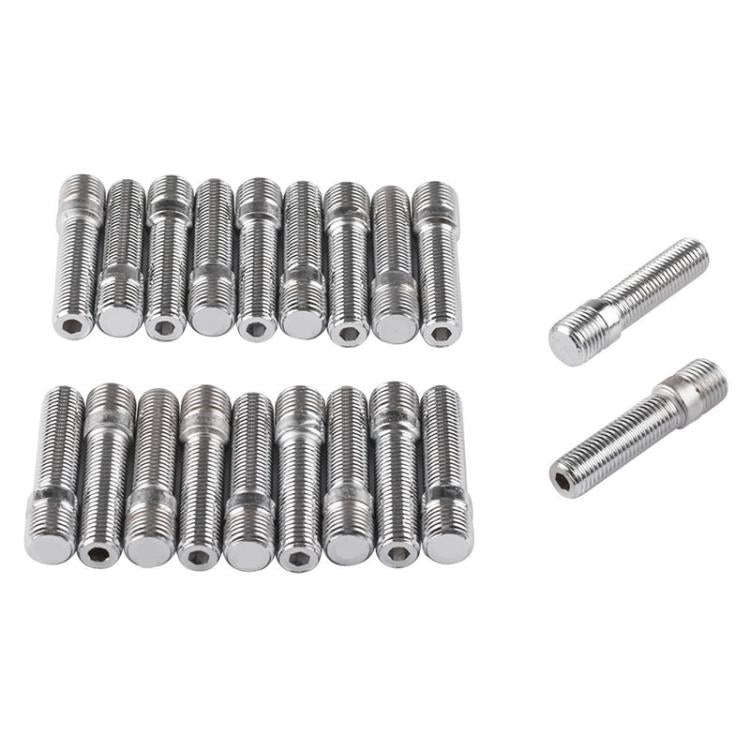 20pcs / Set 5.8cm Universal Car Modification Extended Wheels Stud Conversion M14x1.5 to M14x1.5 S...