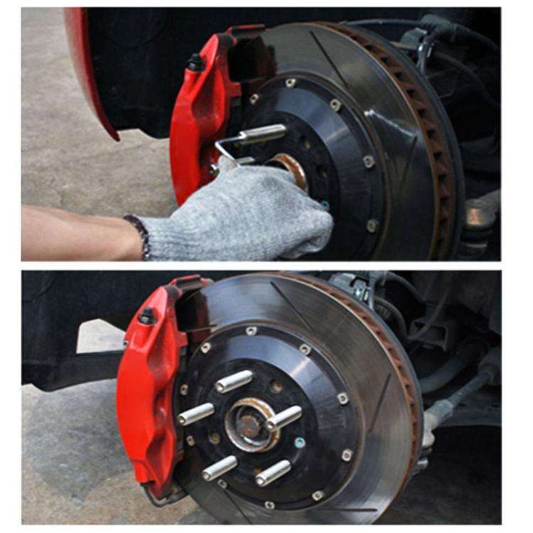 20pcs / Set 5.8cm Universal Car Modification Extended Wheels Stud Conversion M14x1.5 to M14x1.5 S...
