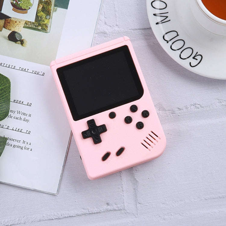 MK500 Macaron Mini Retro Classic Handheld Game Console for Kids Built-in 500 Games, Support AV Ou...