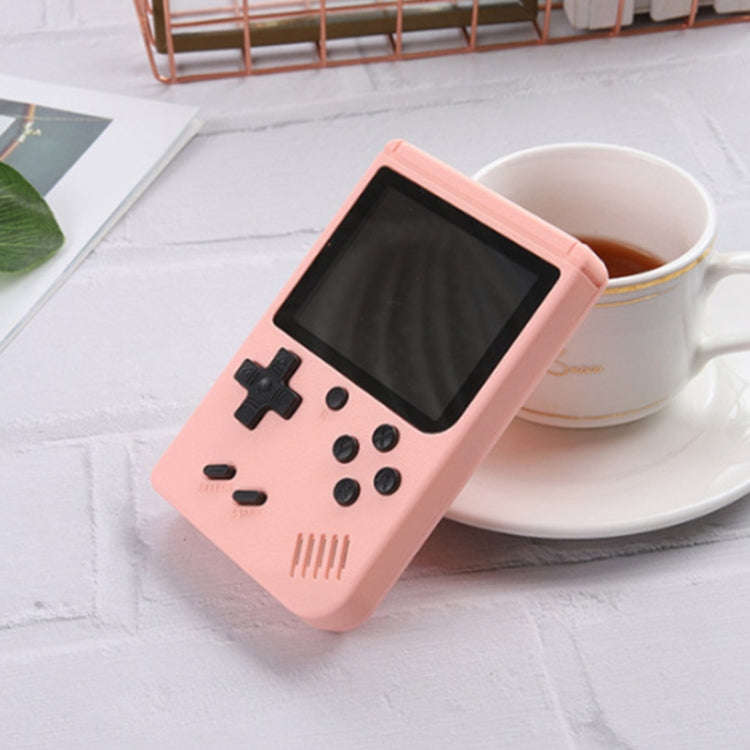 MK500 Macaron Mini Retro Classic Handheld Game Console for Kids Built-in 500 Games, Support AV Ou...