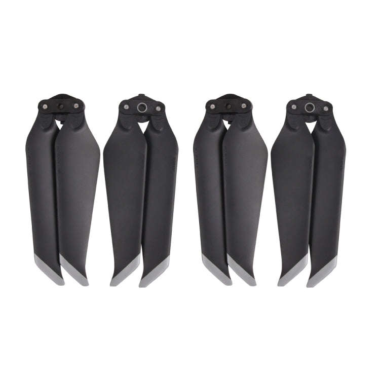 2 Pairs 8743F Low Noise Quick-release Propellers for DJI Mavic 2 Pro / Zoom (Black+Silver)