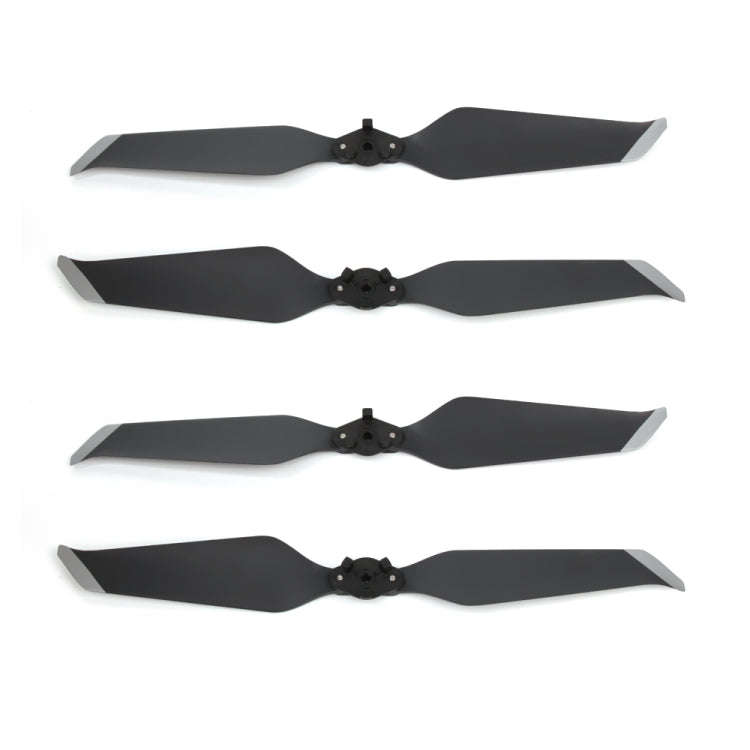 2 Pairs 8743F Low Noise Quick-release Propellers for DJI Mavic 2 Pro / Zoom (Black+Silver)