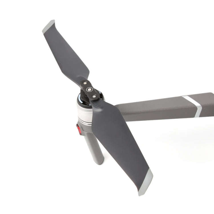 2 Pairs 8743F Low Noise Quick-release Propellers for DJI Mavic 2 Pro / Zoom (Black+Silver)