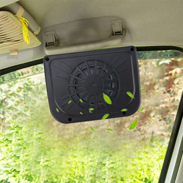 Solar Car Windshield Automatic Cooling Fan Car Cooling Fan Air Vent Auto Fan Solar Car Auto Cool ...