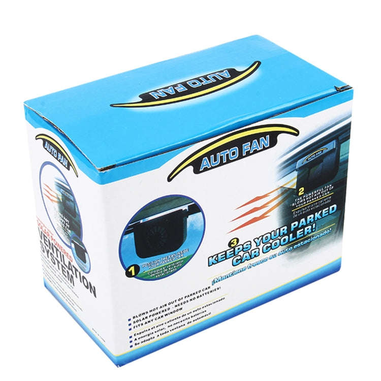 Solar Car Windshield Automatic Cooling Fan Car Cooling Fan Air Vent Auto Fan Solar Car Auto Cool ...