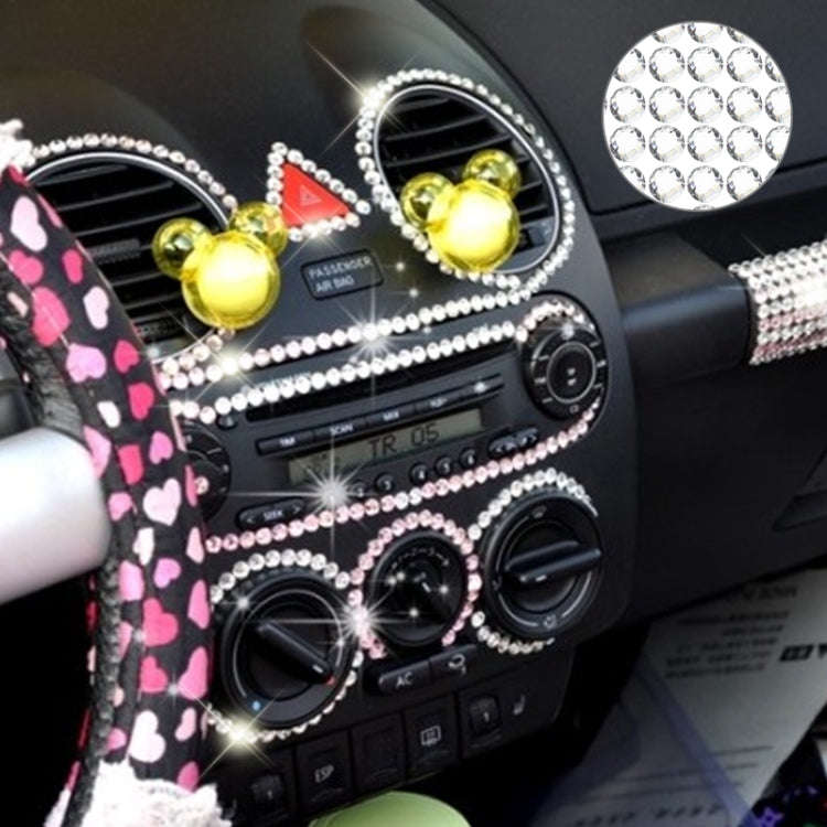 4mm Glitter Crystal Diamond Decoration / Shining Rhinestone Sticker for Car Sticker & Cell Phone ...