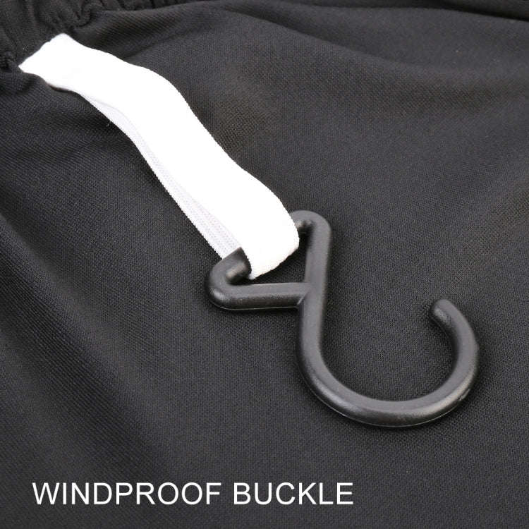 Anti-Dust Anti-UV Heat-insulating Elastic Force Cotton Car Cover for SUV, Size: L, 4.78m~5.04m(Bl...