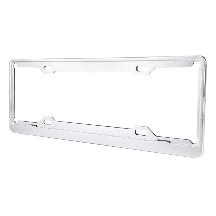 2 PCS Car License Plate Aerospace Aluminum Bracket Frame Holder Stand Mount, Size: 440mm x 140mm(...