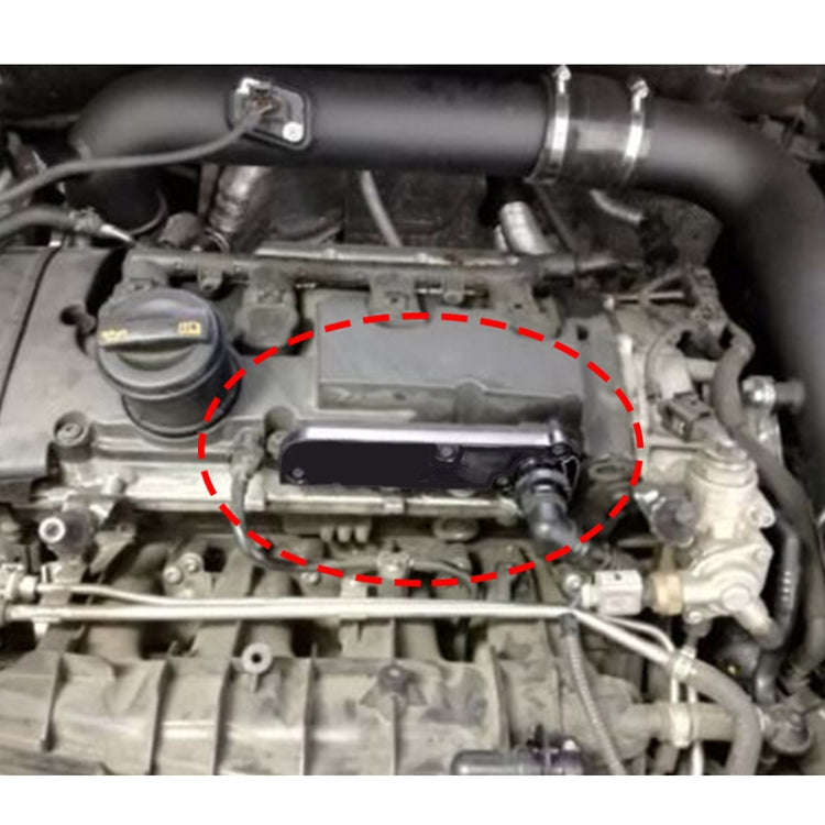 Modified Forged PCV Care Board Kit PCV Delete Plate for Audi / Volkswagen Golf PCV Vacuum Adapter