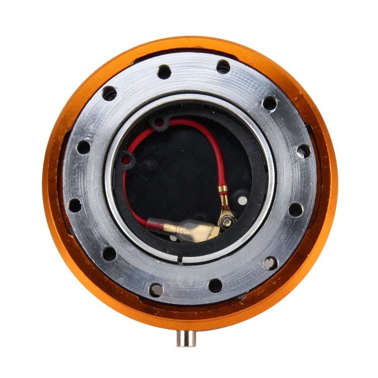 Universal Billet Aluminum Thin Version Auto Steering Wheel Quick Release Kit with Security Lock f...