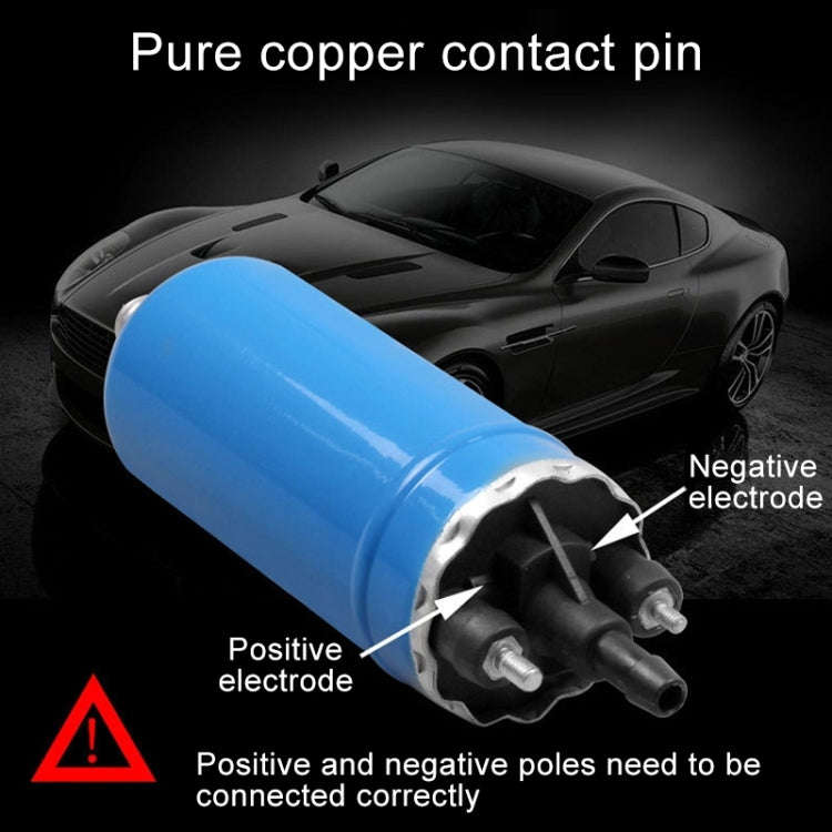 Car 140L/H High Flow In-Line Injection Fuel Pump External Electric Fuel Pump Flow 0580464038 for ...