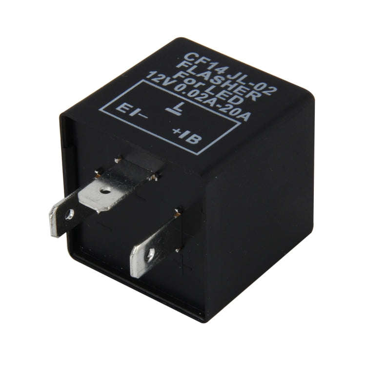 CF14 JL-02 Flasher for LED Auto Car-styling LED Turn Signal 3-Pin Car Flasher Relay Fix Hyper Fla...