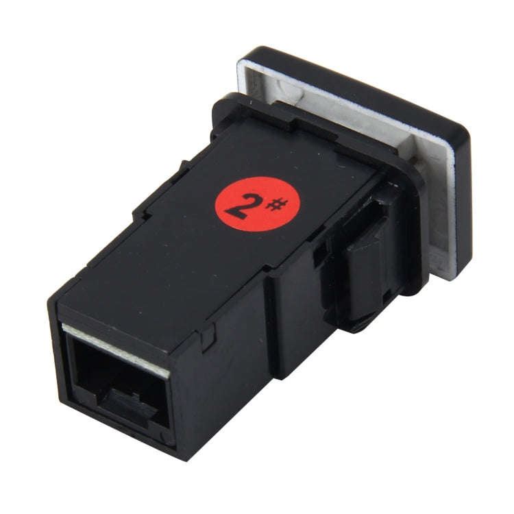 Car Fog Light Lamp Indicator 5 PIN On and Off Button Switch Control Auto Car Fog Light 5 Pin Swit...