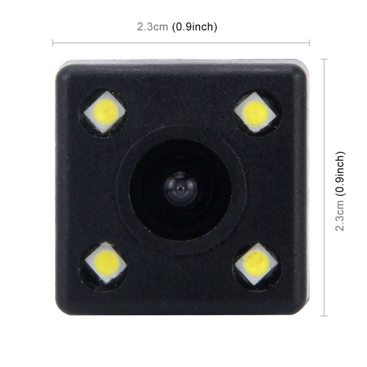 656×492 Effective Pixel  NTSC 60HZ CMOS II Waterproof Car Rear View Backup Camera With 4 LED Lam...